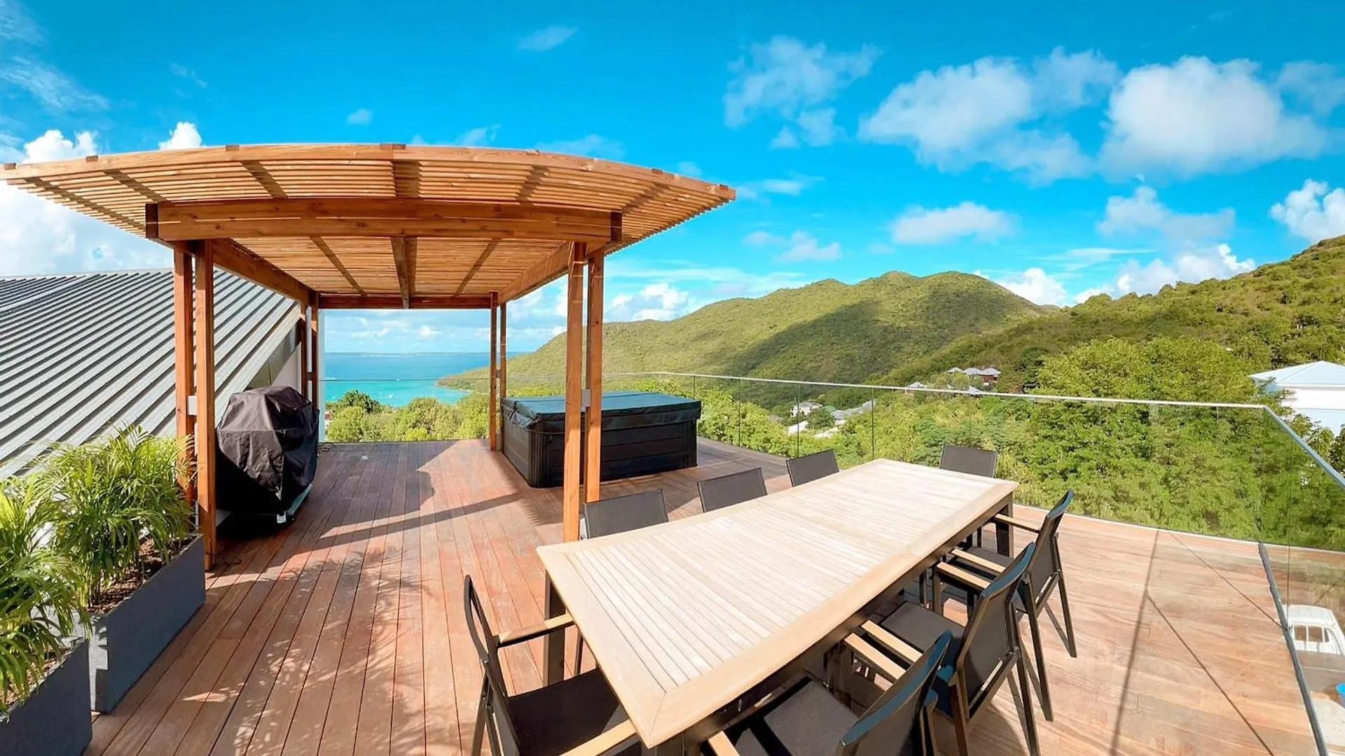 Duplex Luxueux Avec Jacuzzi Prive Et Piscine A Debordements - Fr-1-734-65 Apartment Marigot