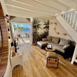 Duplex Jungle Bleue Terrasse Vue Incroyable Marigot (Saint Martin)